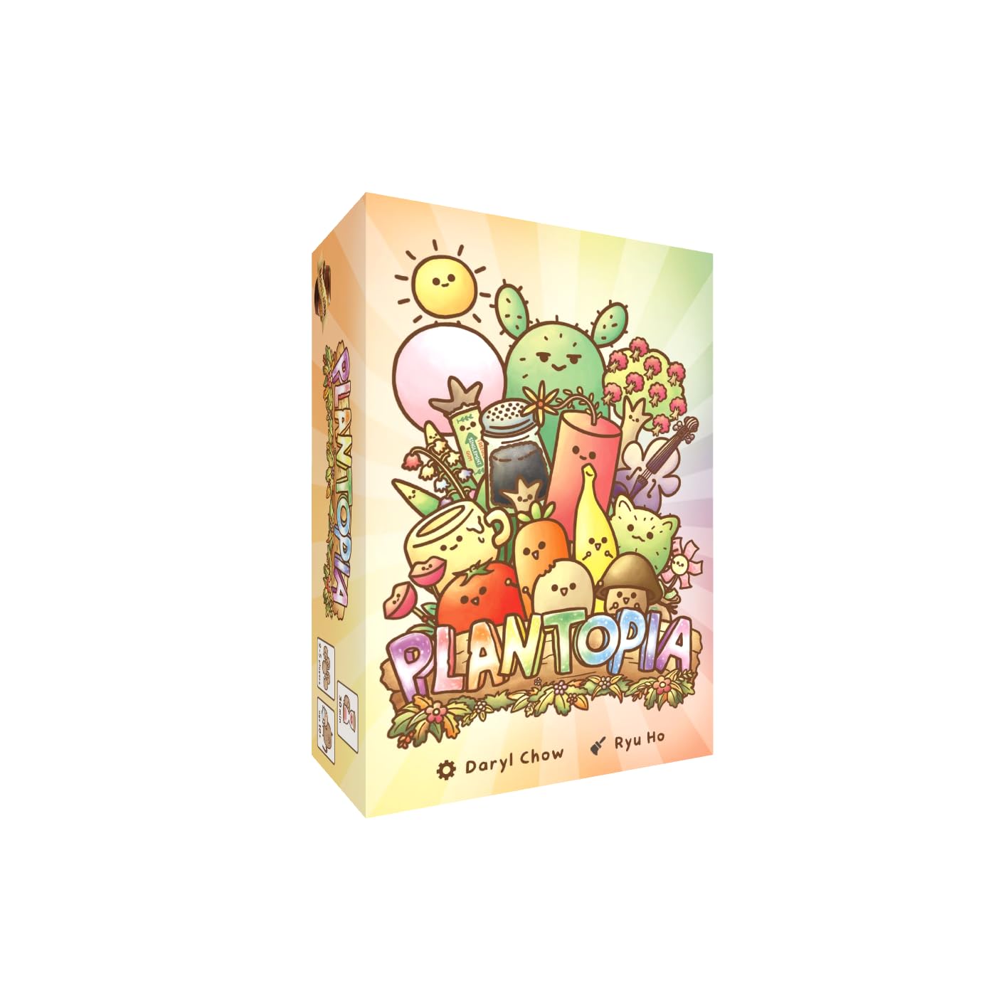 Barrel Aged Games: Plantopia - Plant-Themed Card Game, Grow The Best Garden, Adorable Illustrations & Hilarious Puns, Ages 10+, 2-5 Players, 30 Min