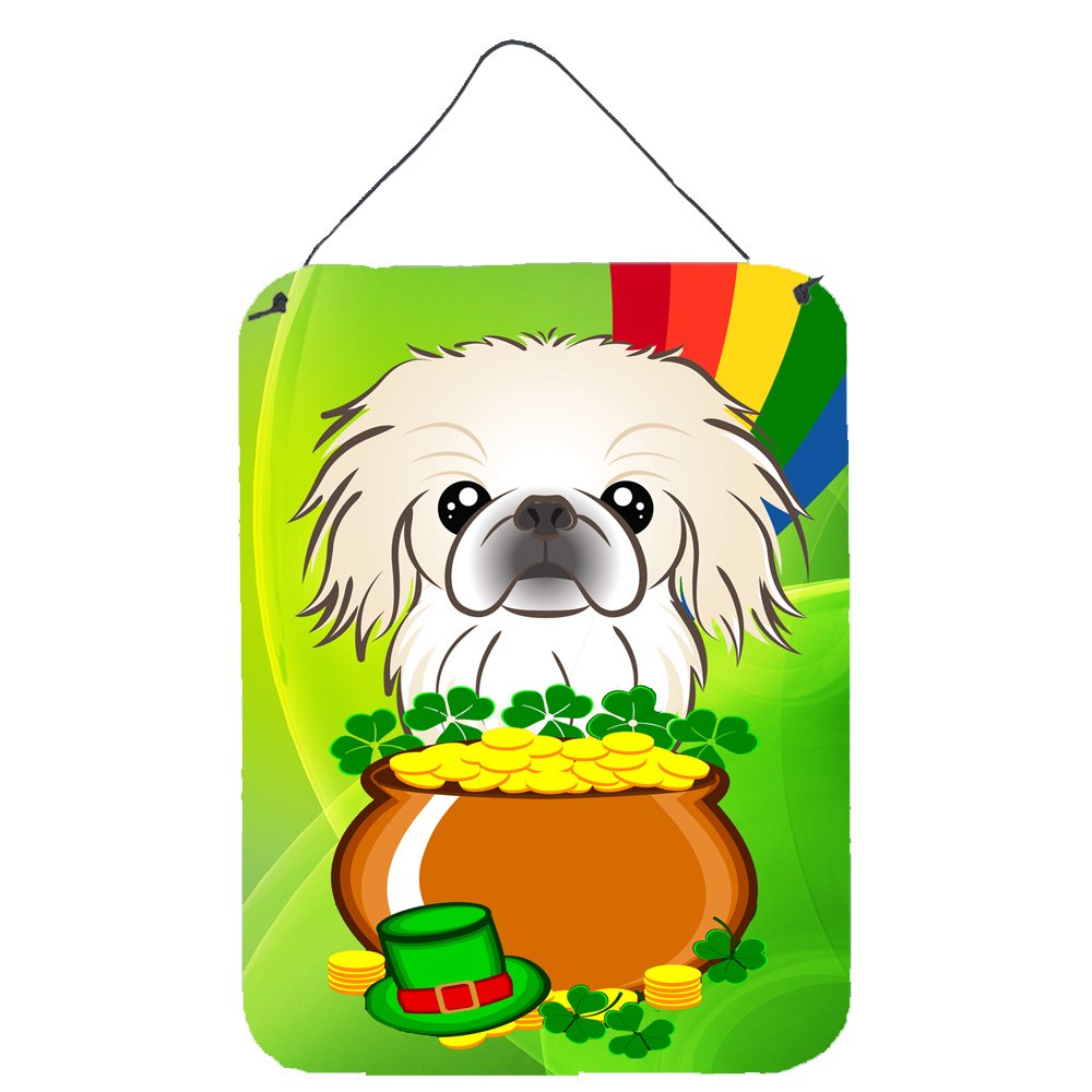 St. Patricks Day Design with Dog Wall or Door Hanging Prints