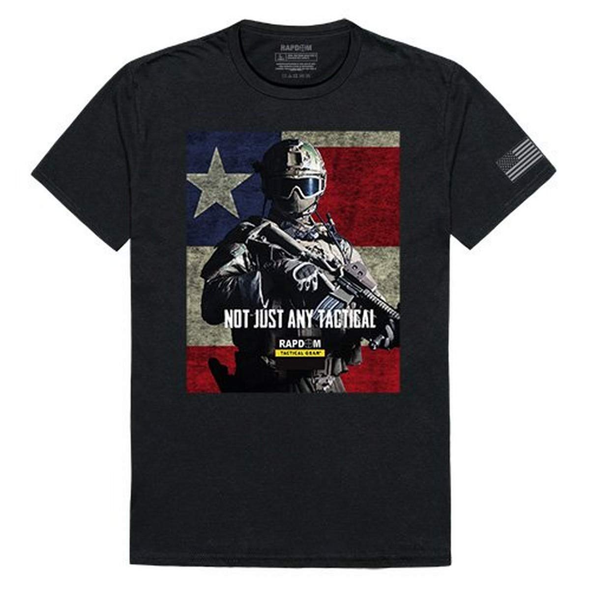 Tactical Graphic T, Not Just Any, Black, S