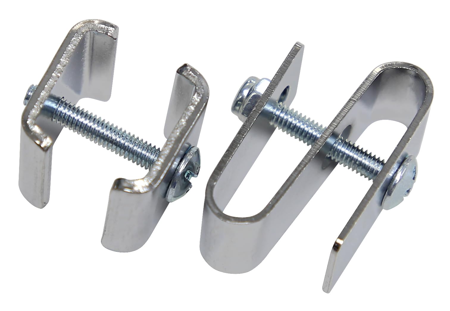Security S-Hook, chrome plated finish, pack of 2