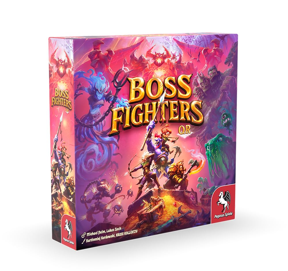 Boss Fighters QR Board Game