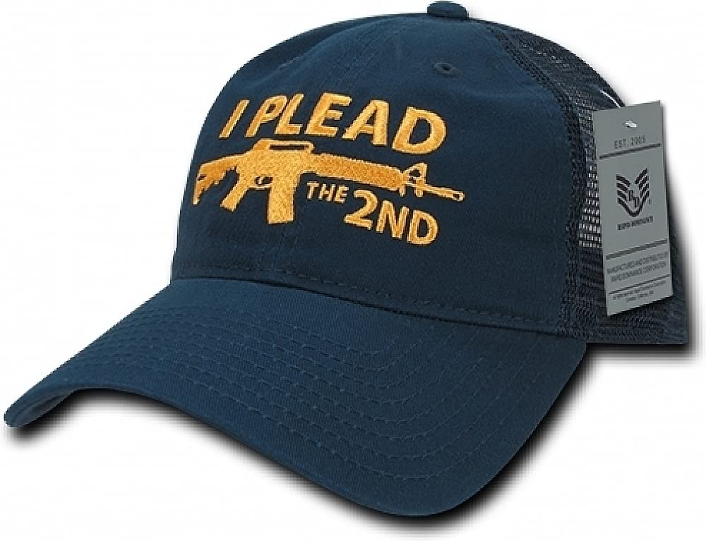 Relaxed Trucker USA, I Plead 2n, Navy