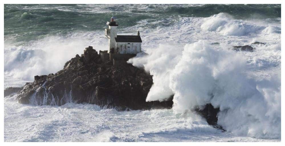 Phare de Tavennec-Paper Art-74x38”