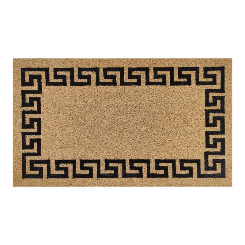 DOOR MAT COIR GRK KY BRD (Pack of 1)