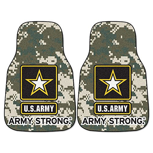 Fanmats Military Army Strong Car Mat - 2 Piece (6555)