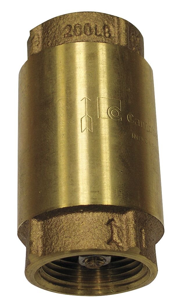 Campbell 34 In Fip X 34 In Fip Red Brass Spring Check Valve