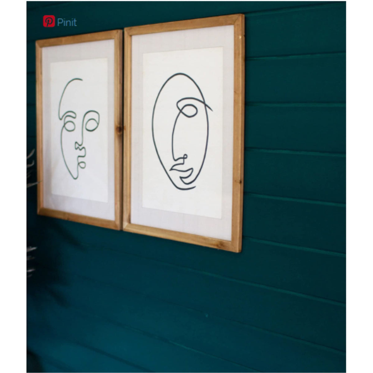 Kalalou Chh1296 Prints Under Glass, Multi-Colored