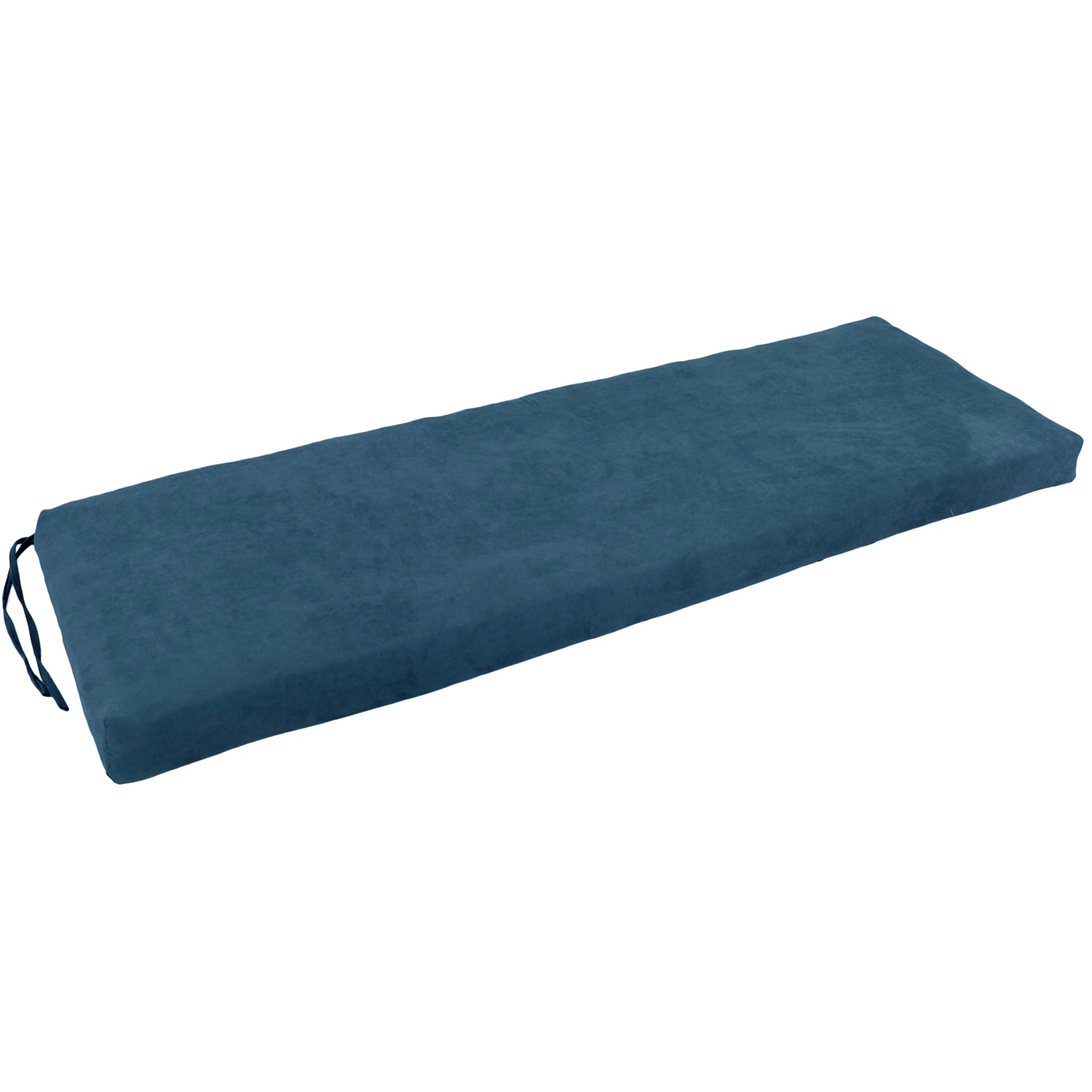 54-inch by 19-inch Solid Microsuede Bench Cushion
