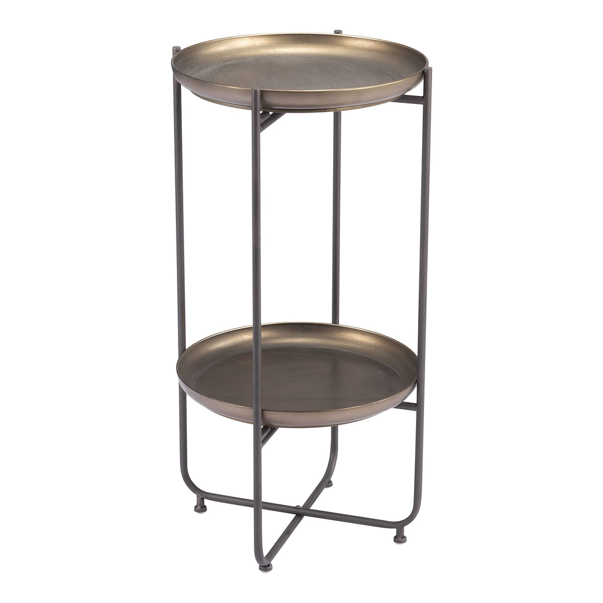 Zuo Bronson Accent Table Bronze