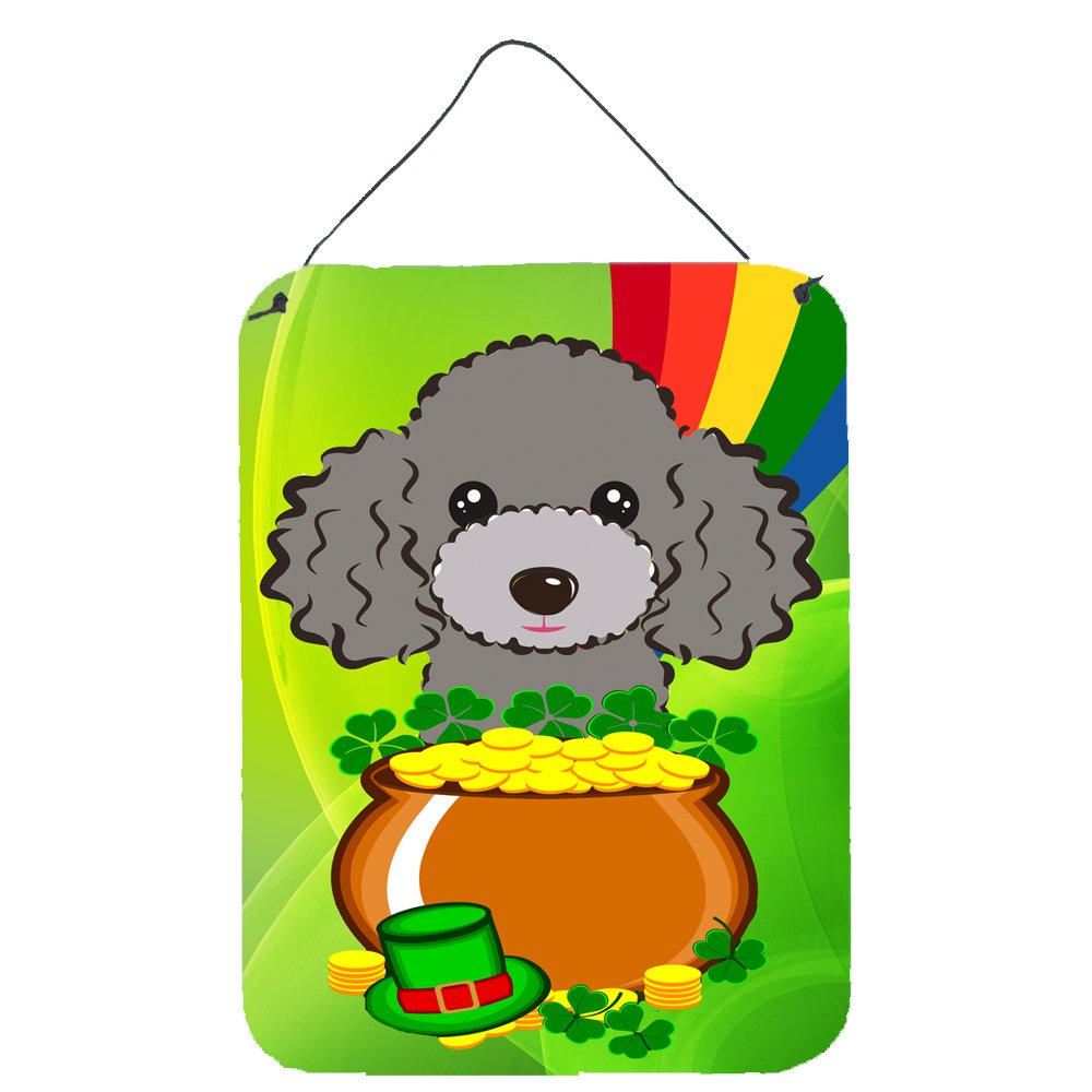 St. Patricks Day Design with Dog Wall or Door Hanging Prints