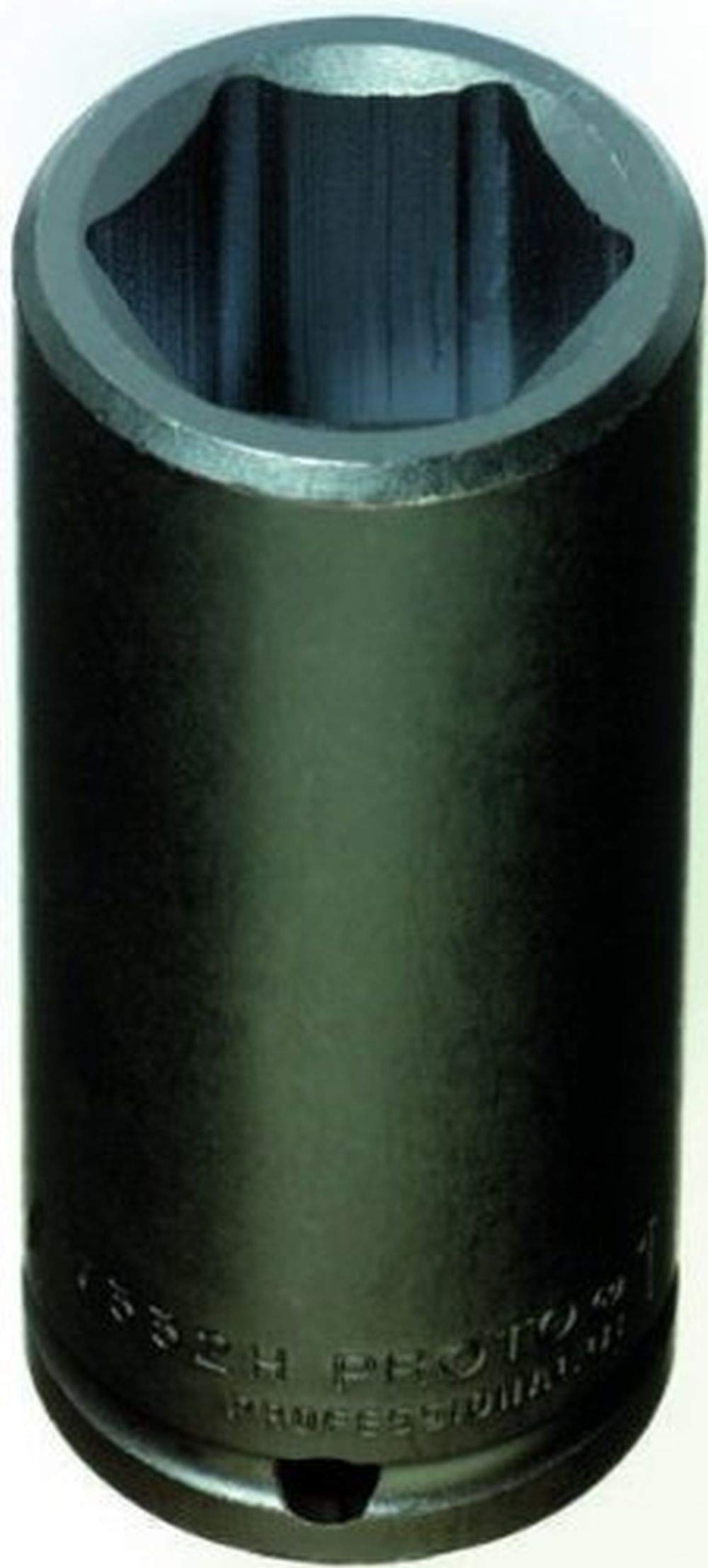 Impact Socket, 1/2 In Dr, 1-9/16 In, 6 pt