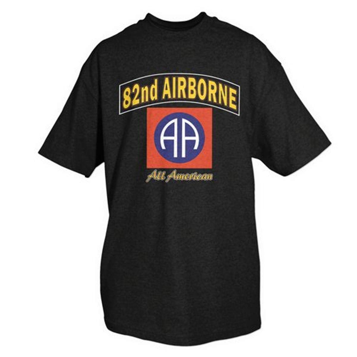82nd Airborne T-Shirt- Black 2XL