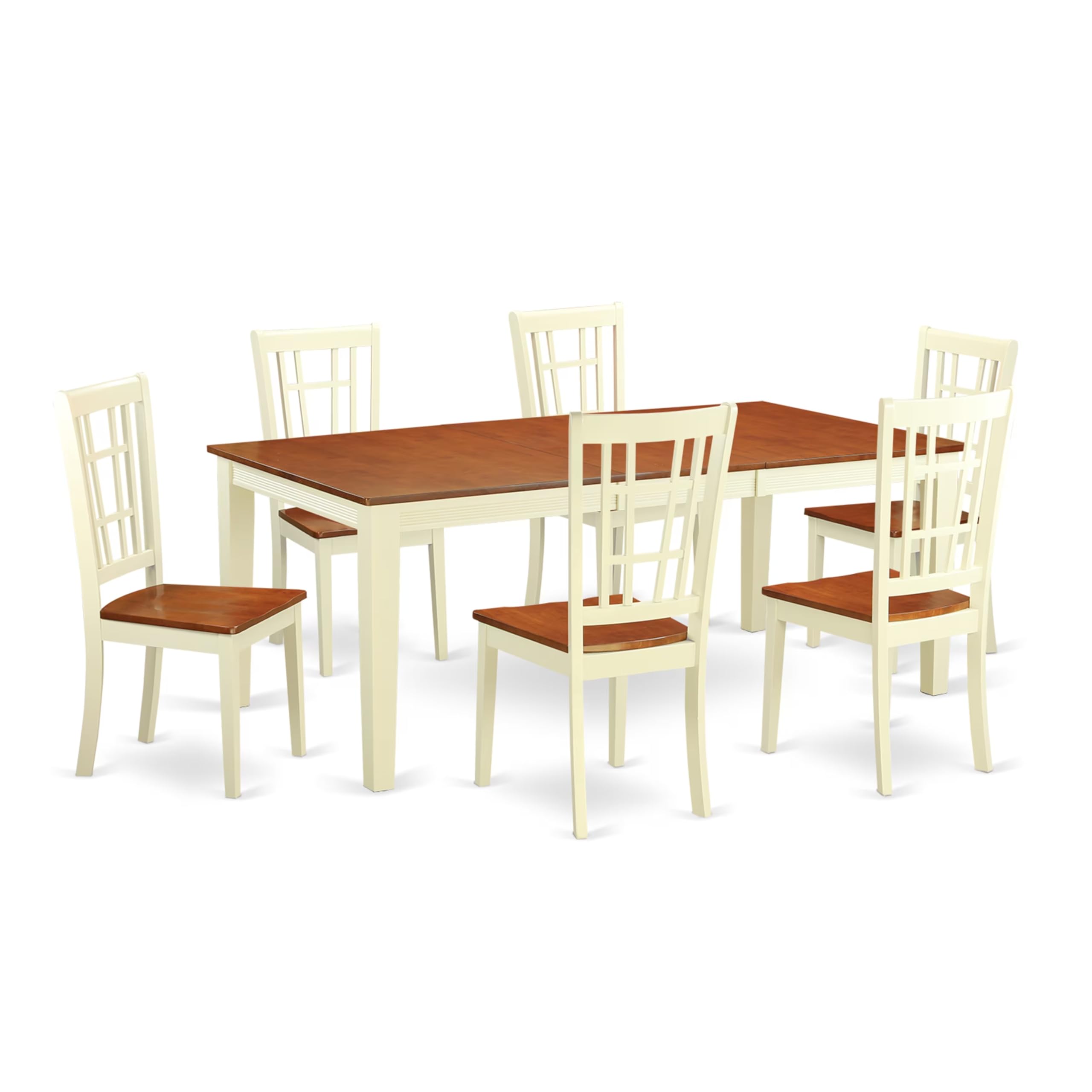 7  Pc  dinette  Table  set  for  6-Kitchen  Table  and  6  Kitchen  Dining  Chairs