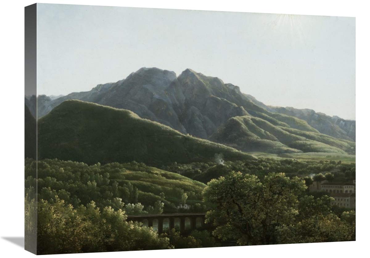 View of the Bridge and Part of the Town of Cava, Kingdom of Naples-Canvas Art-24x18”