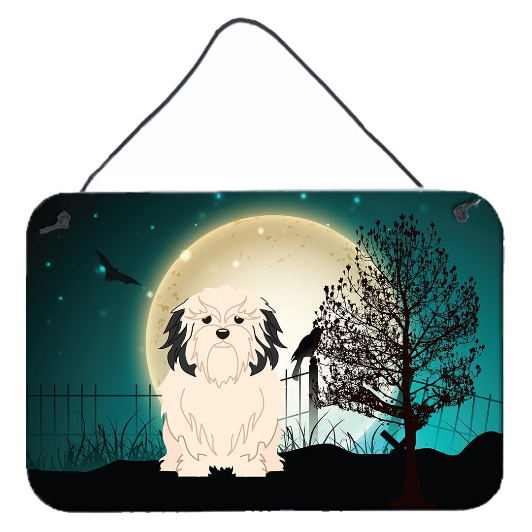 Halloween Scary Design with Dog Wall or Door Hanging Prints