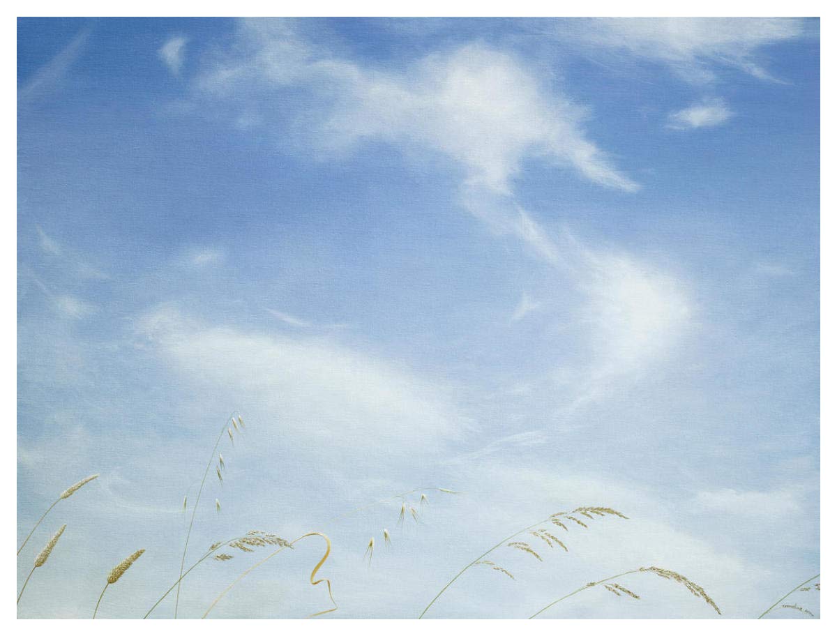 Big Sky-Summer Glee -Paper Art-50x38”