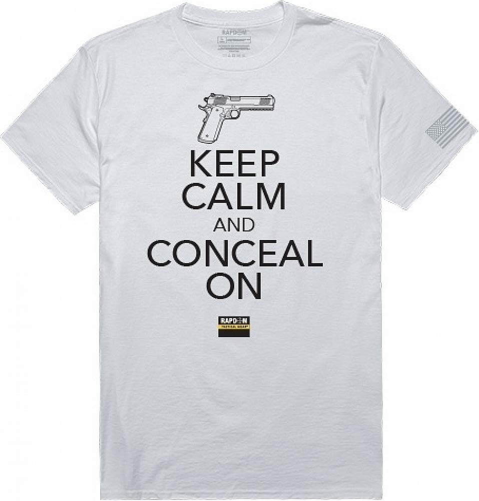 Tactical Graphic T, Conceal On, White, M