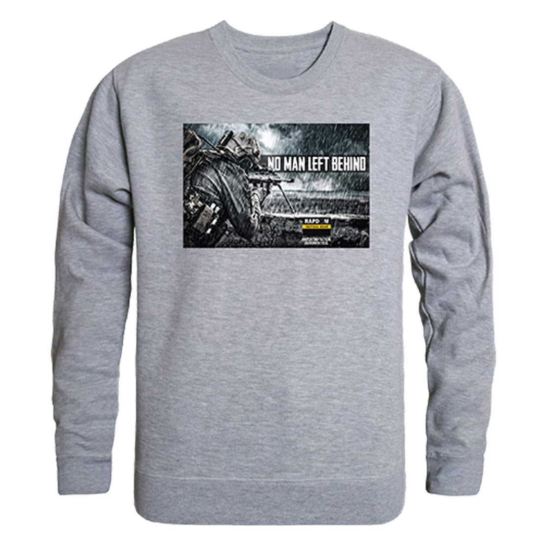 Graphic Crewneck, No Men Left, H.Grey, L
