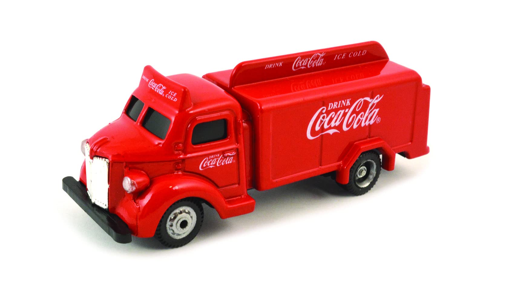 1947 Coca Cola Delivery Bottle Truck Red 1/87 Diecast Model by Motorcity Classics