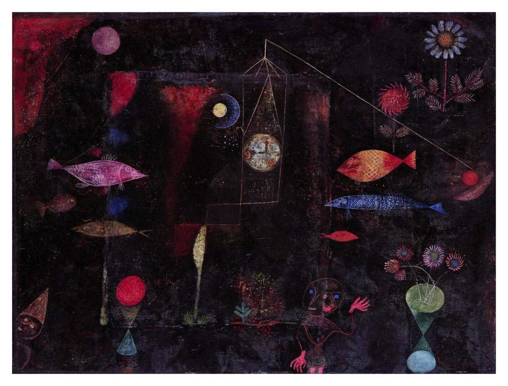 Fish Magic-Paper Art-42x32”