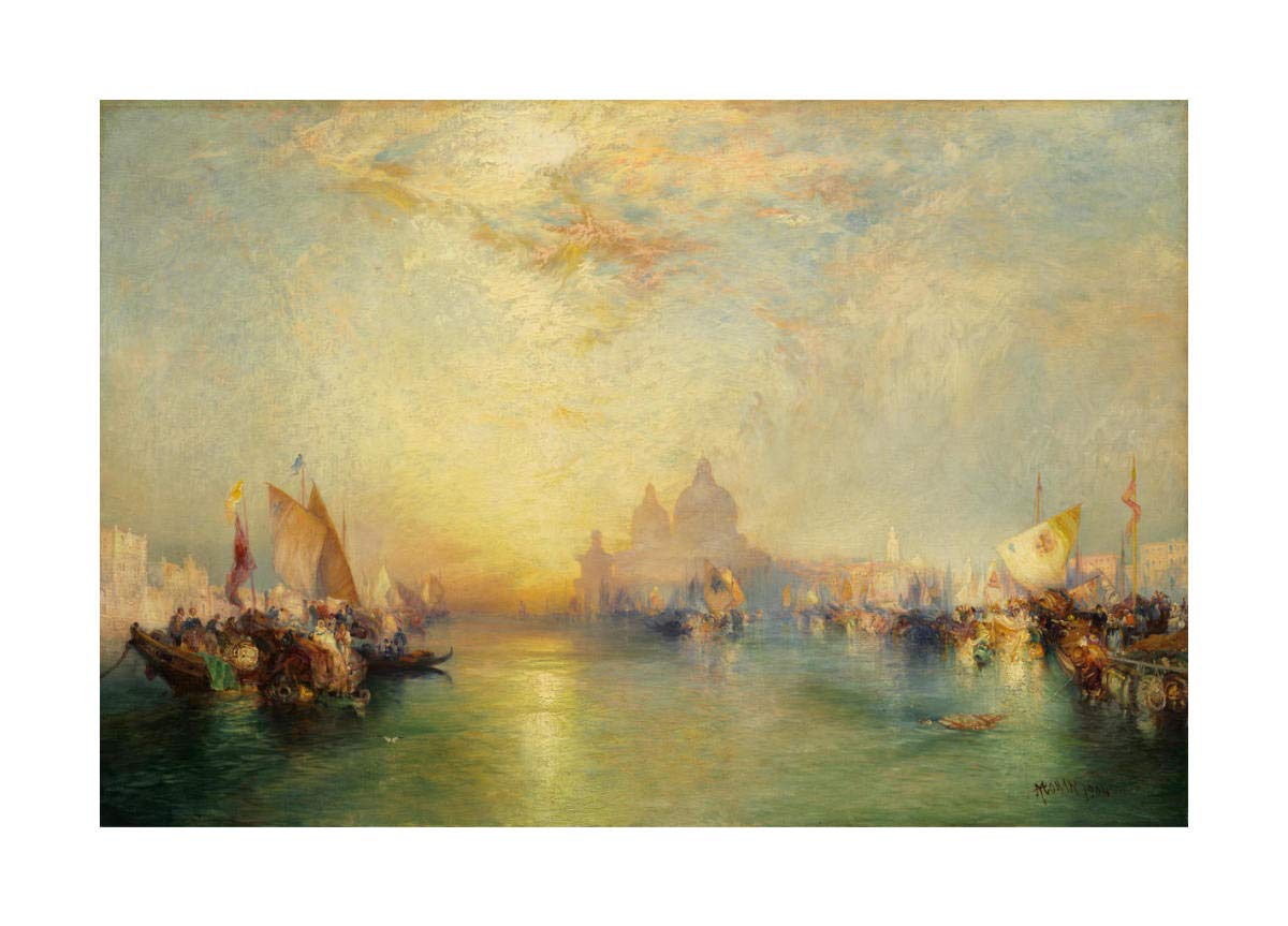 Venice, 1904 -Paper Art-24x16.74”