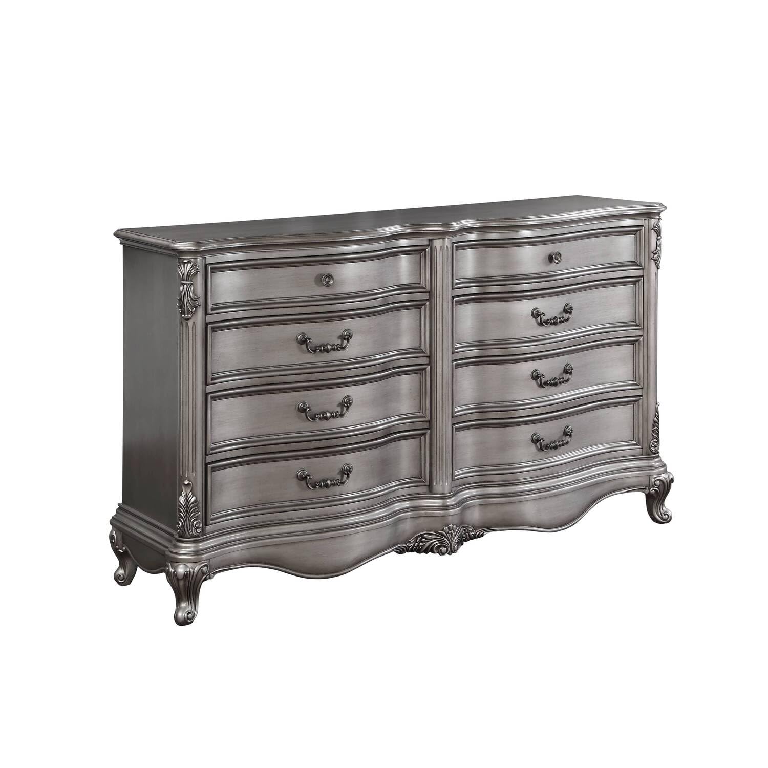 BD00606 - Dresser, Antique Platinum Finish - Ausonia