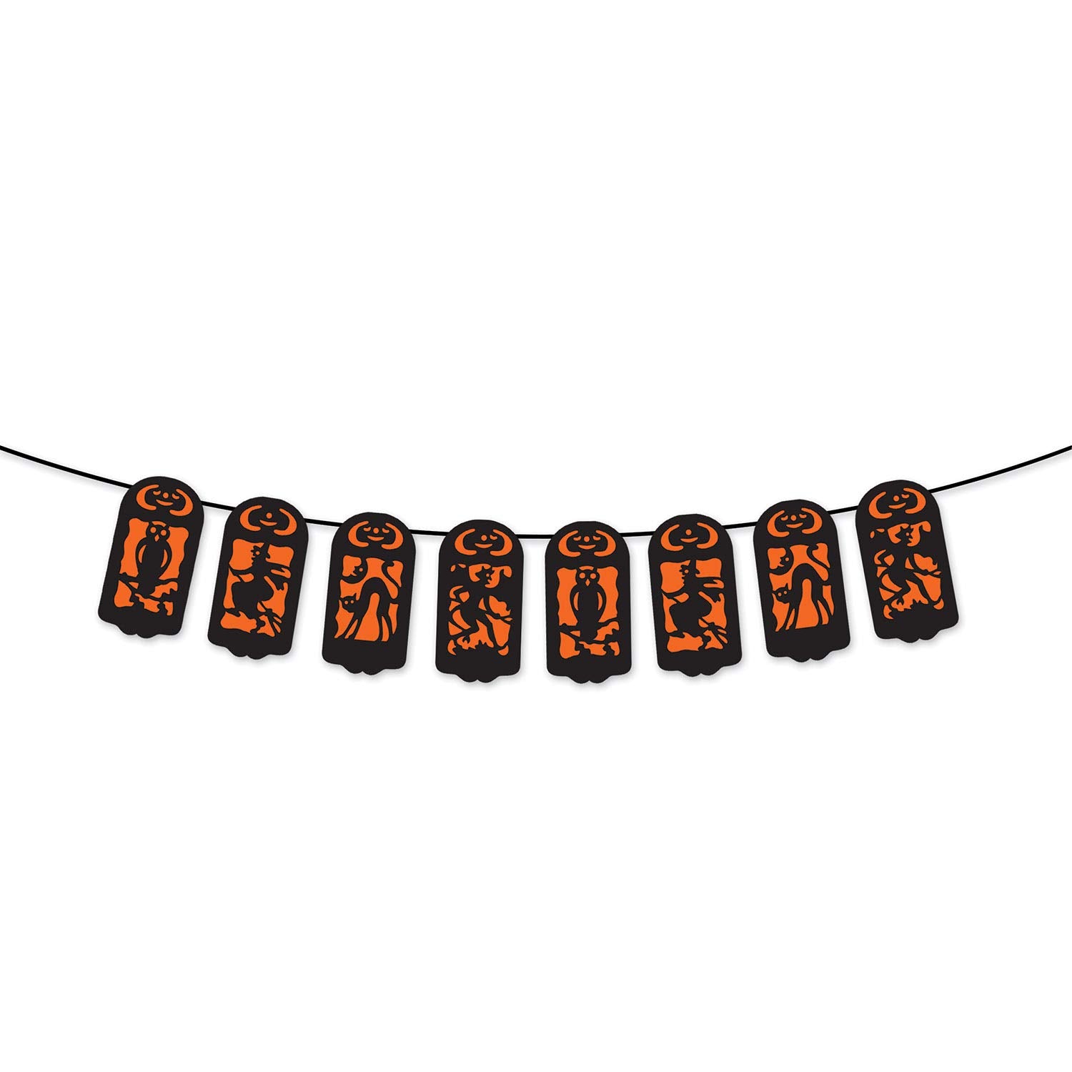 Halloween String Banner (Pack of 12)