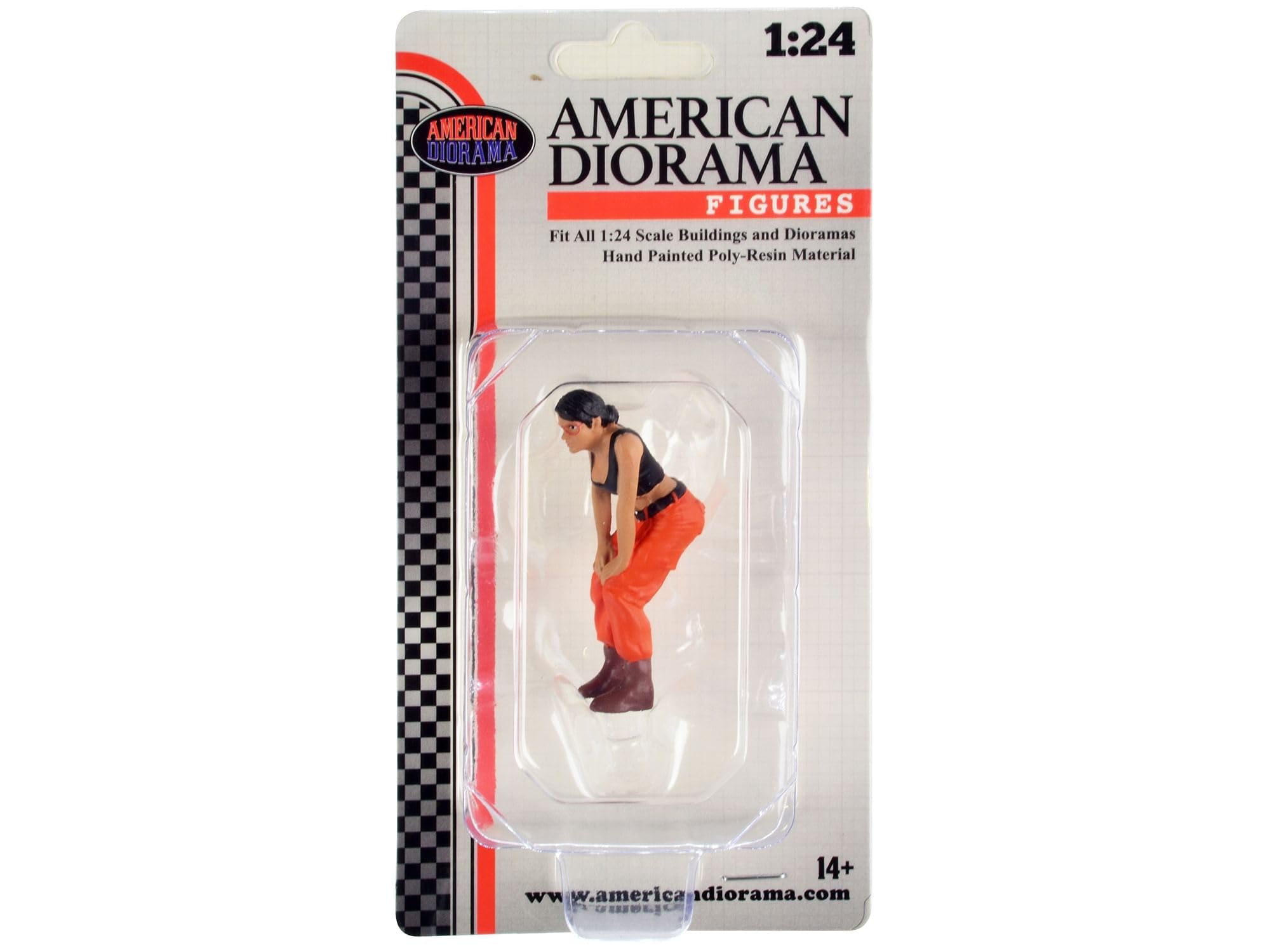 Hip Hop Girls Figure 4 for 1/24 Scale Models by American Diorama