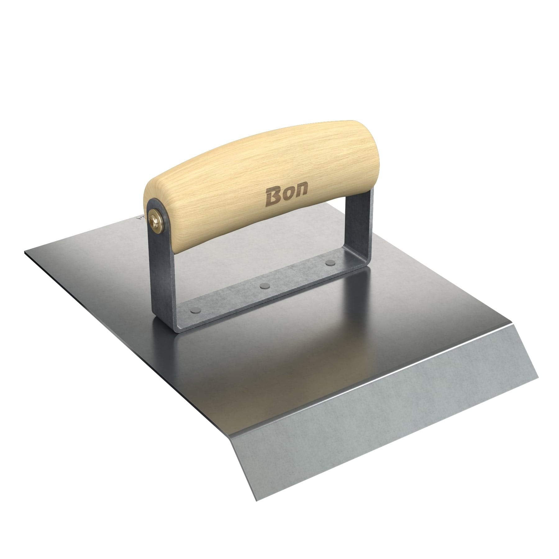 Bon 12-865 Chamfer - Stainless Steel 6-inch X 8-inch Wood Handle