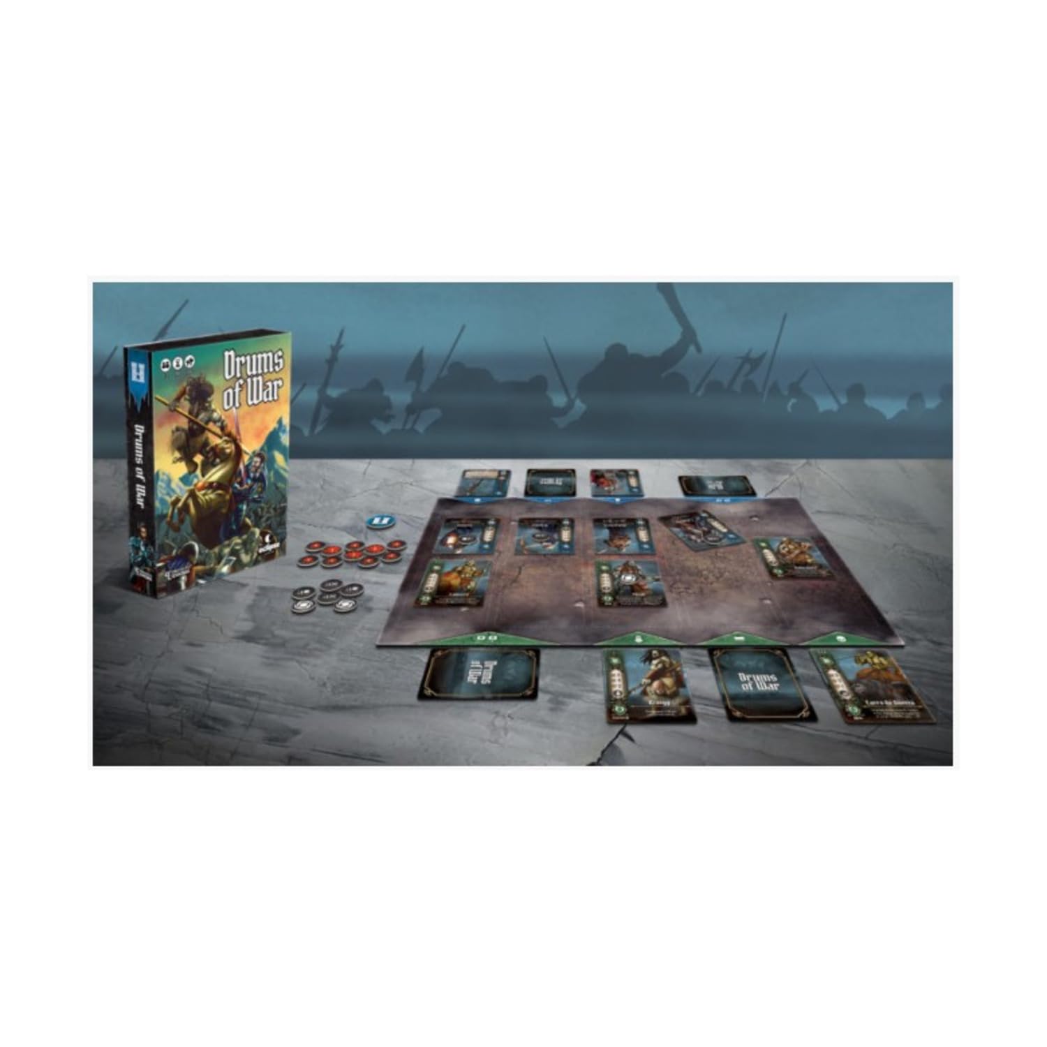 Draco Ideas DCI07000 Drums of War Enclave Non Collectible Card Games