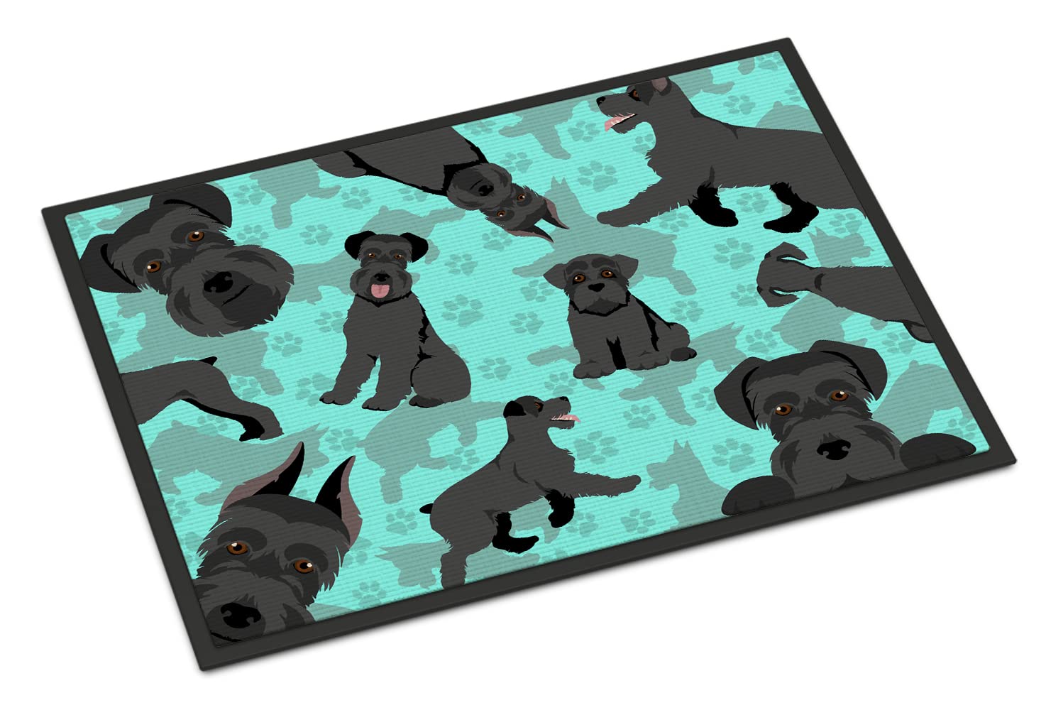 Carolines Treasures Black Schnauzer Indoor or Outdoor Mat 24x36