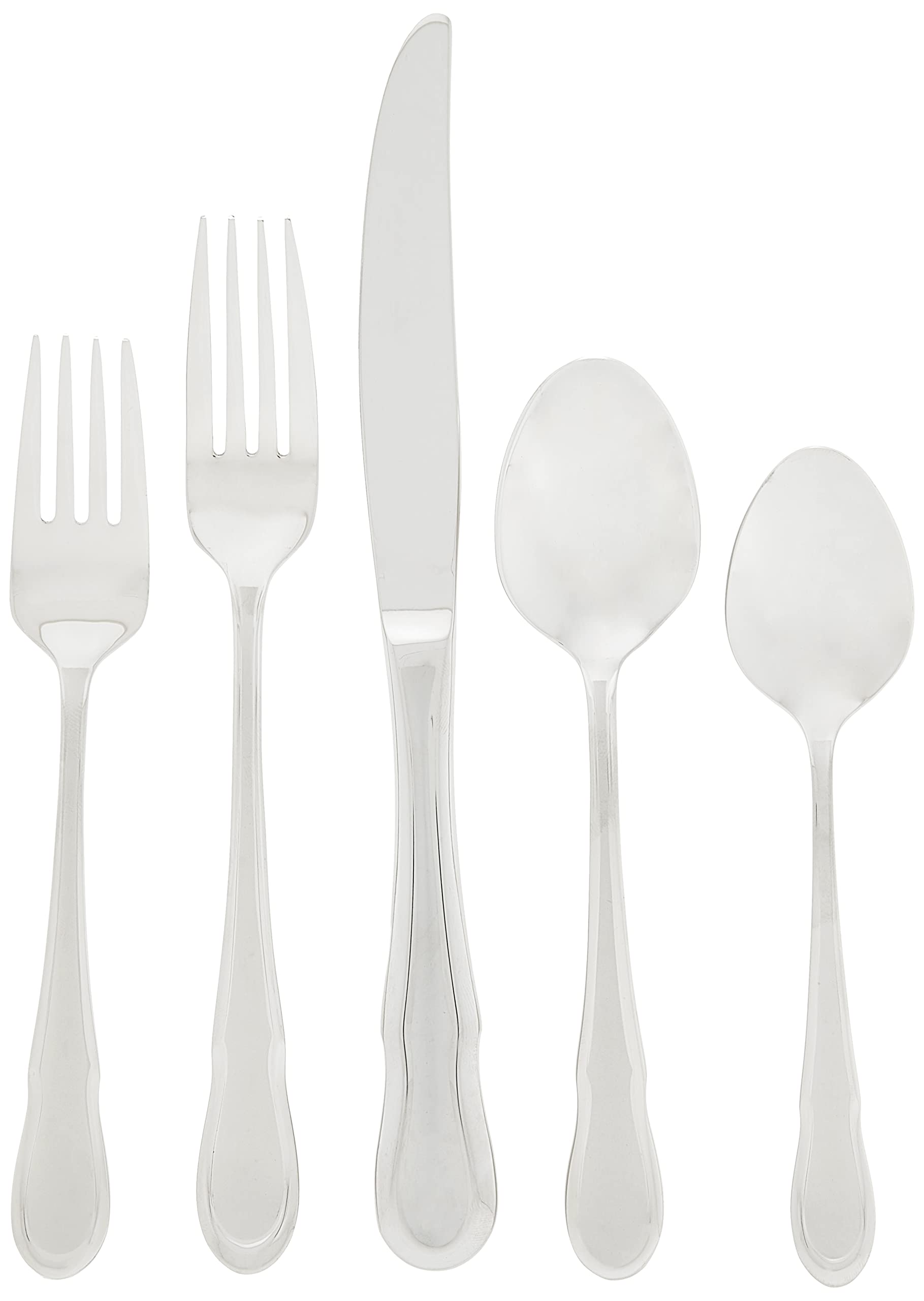 Celine Platinum 18/10 Stainless-Mirror Finish 20pc Set