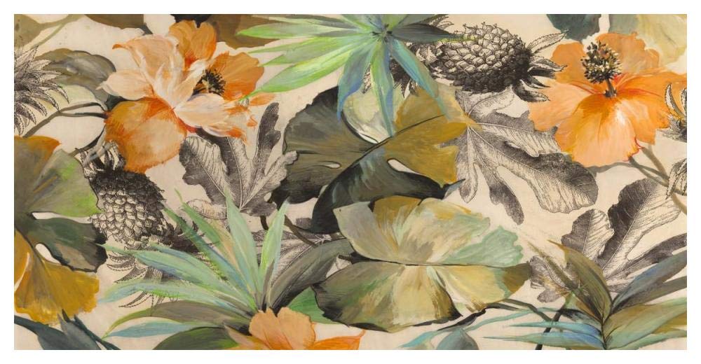 Wild Ibiscus-Paper Art-50x26”