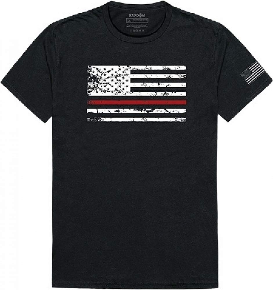 TacticalGraphic T, Thin Red Line, Black, S