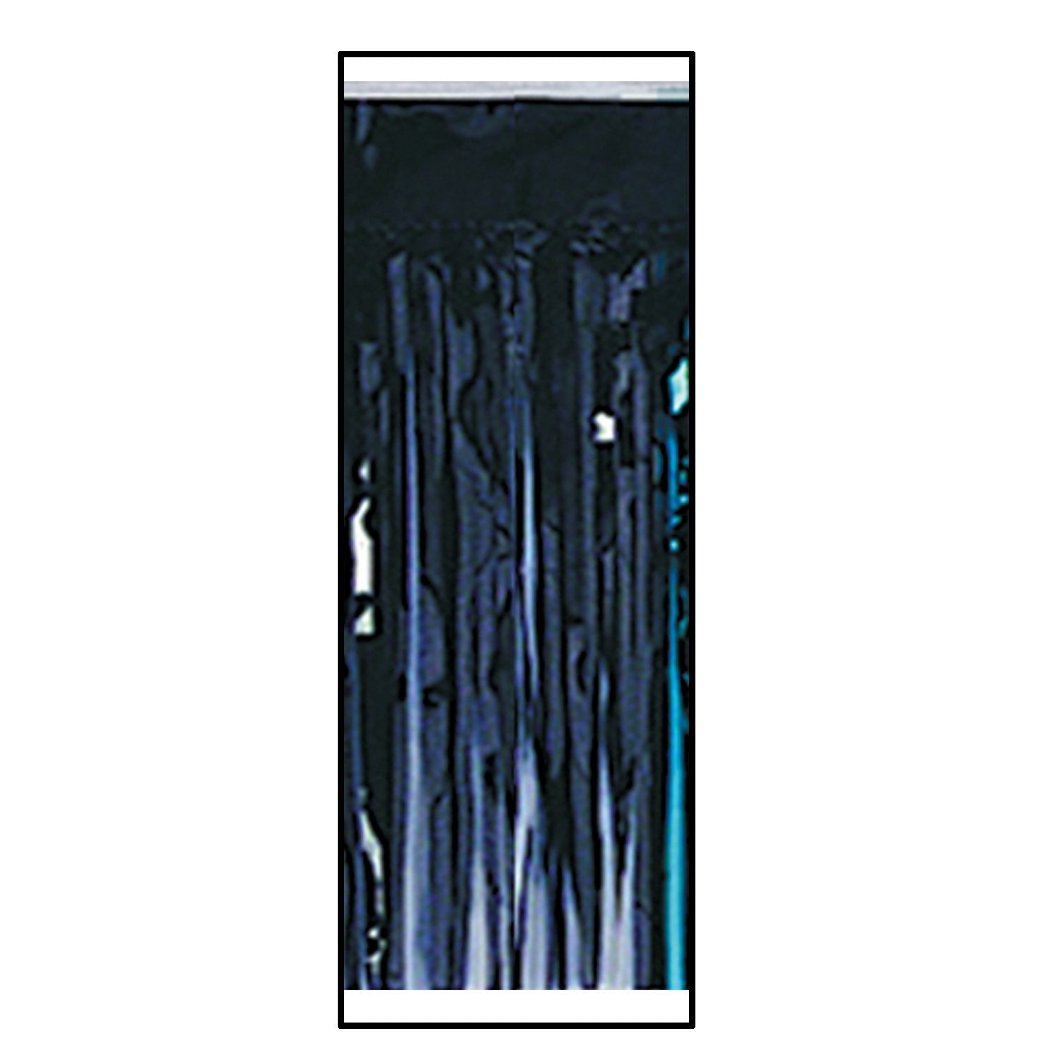Pkgd 1-Ply FR Metallic Table Skirting (Pack of 6)