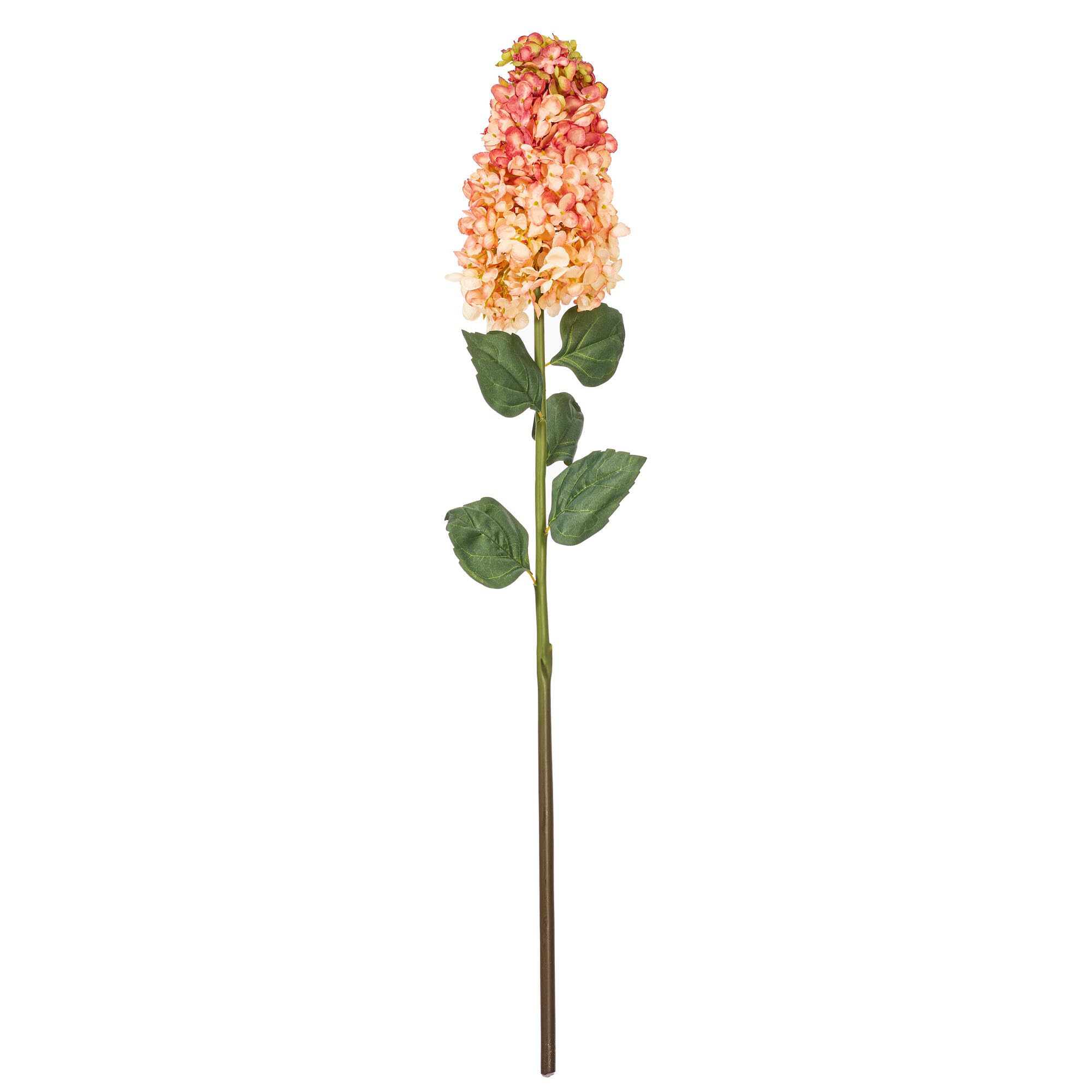 Casafoyer  35.5″ Salmon Artificial Cone Hydrangea Spray 2/pk. - (Pack Of 2)