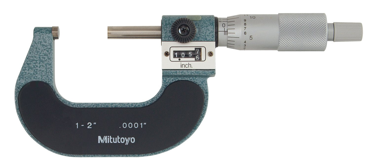 Center Mic, 1-2 In, .0001 In, CT, FT