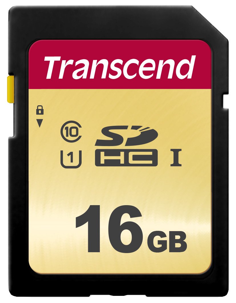 TRANSCEND SDHC 16GB UHS-I U1 500S MLC
