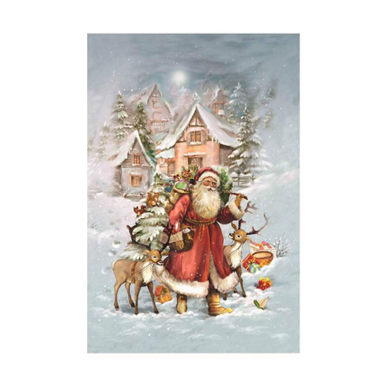 ADVENT-SANTA AND DEER EA