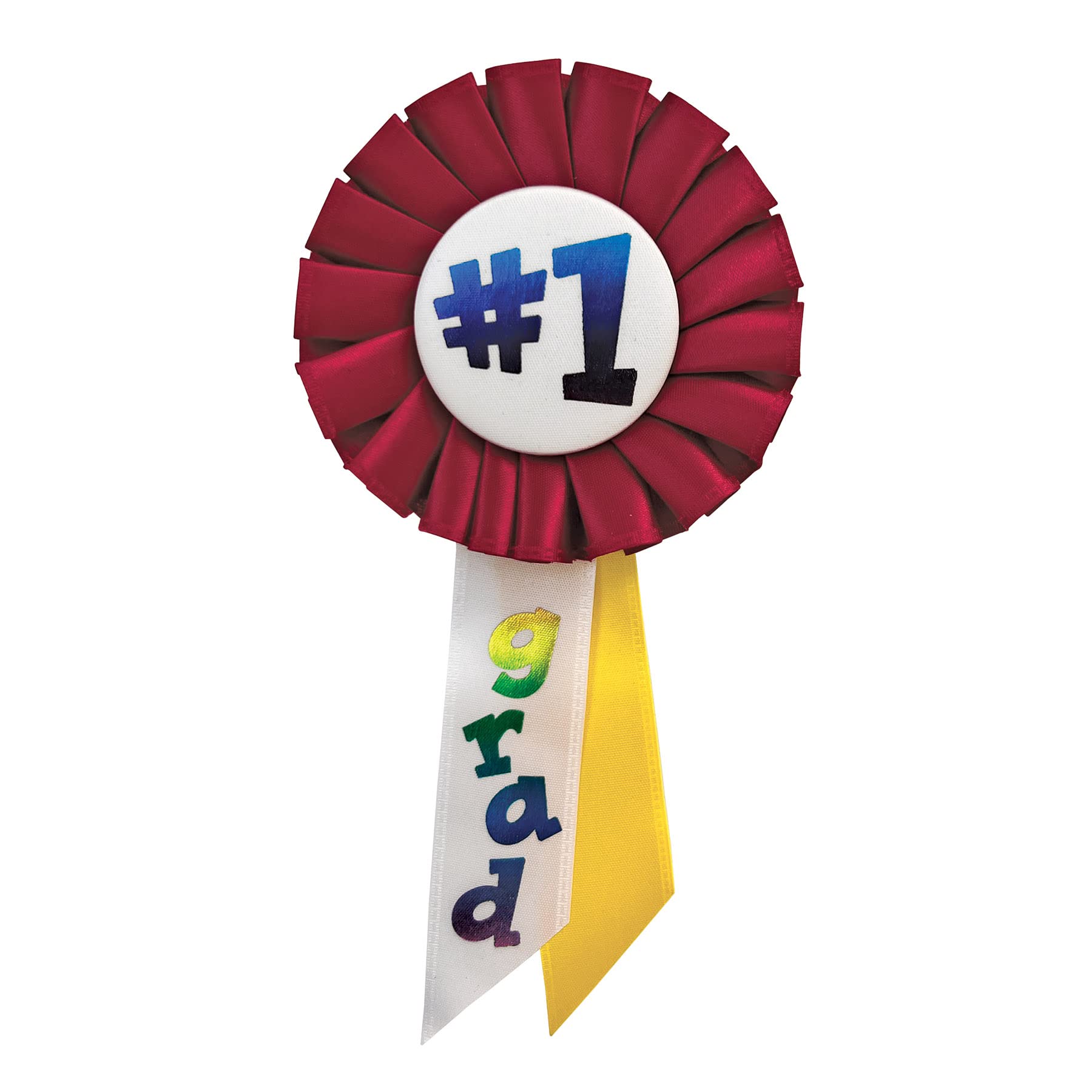#1 Grad Rosette