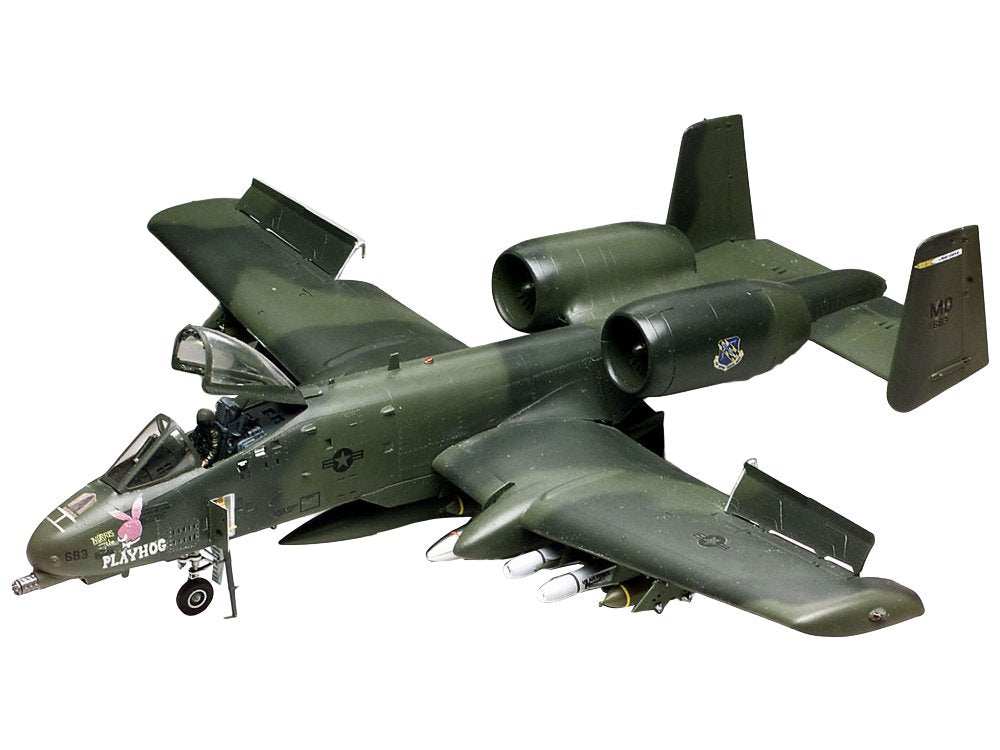 Level 4 Model Kit Fairchild Republic A-10 Warthog (Thunderbolt II) Aircraft 1/48 Scale Model by Revell