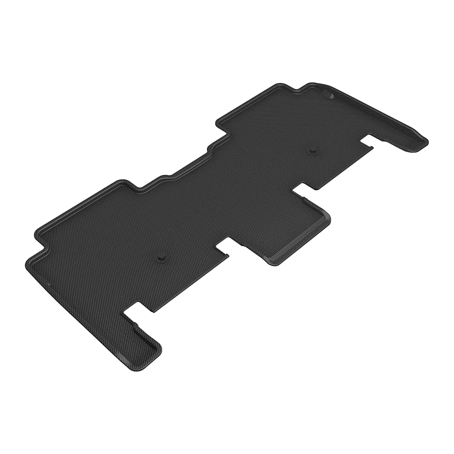 3D MAXpider Compatible with KIA EV9 6-SEAT 2024-2026 KAGU BLACK R2