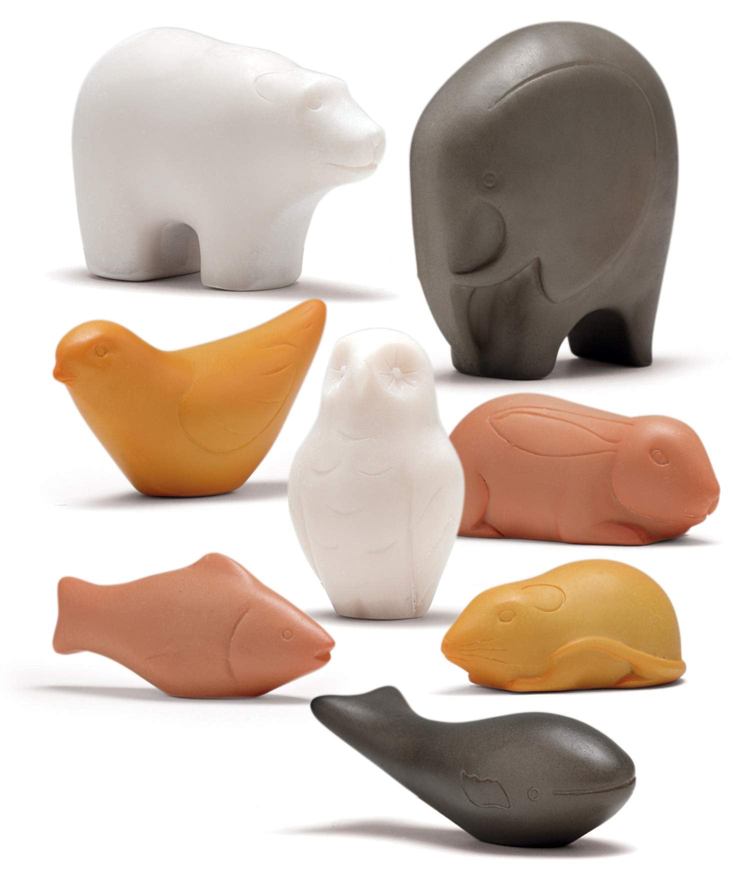 Sensory Play Animal Stone, Pack of 8