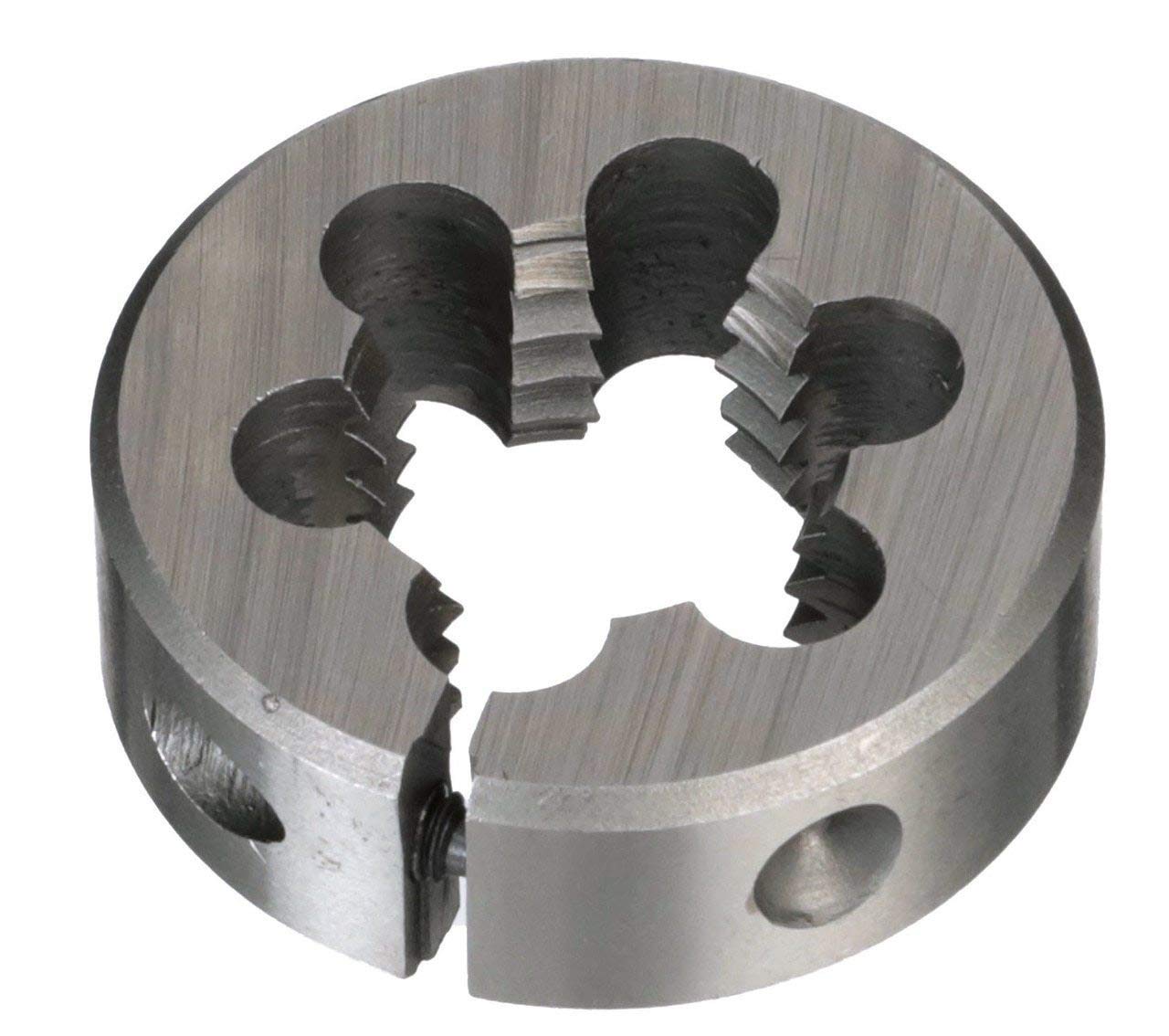Drill America 3/4-27 X 1-1/2 Od High Speed Steel Round Adjustable Die, Dwt Series
