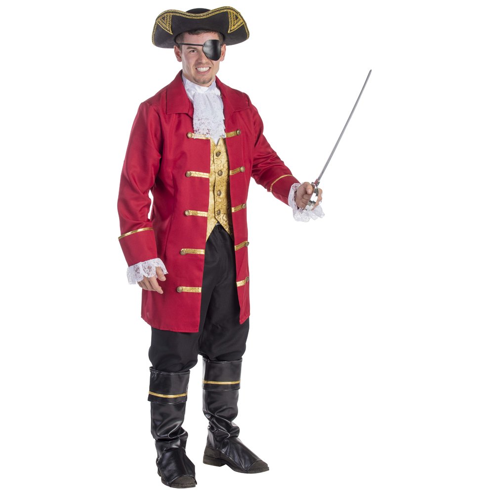 Elite Mens Pirate Costume - Size Medium
