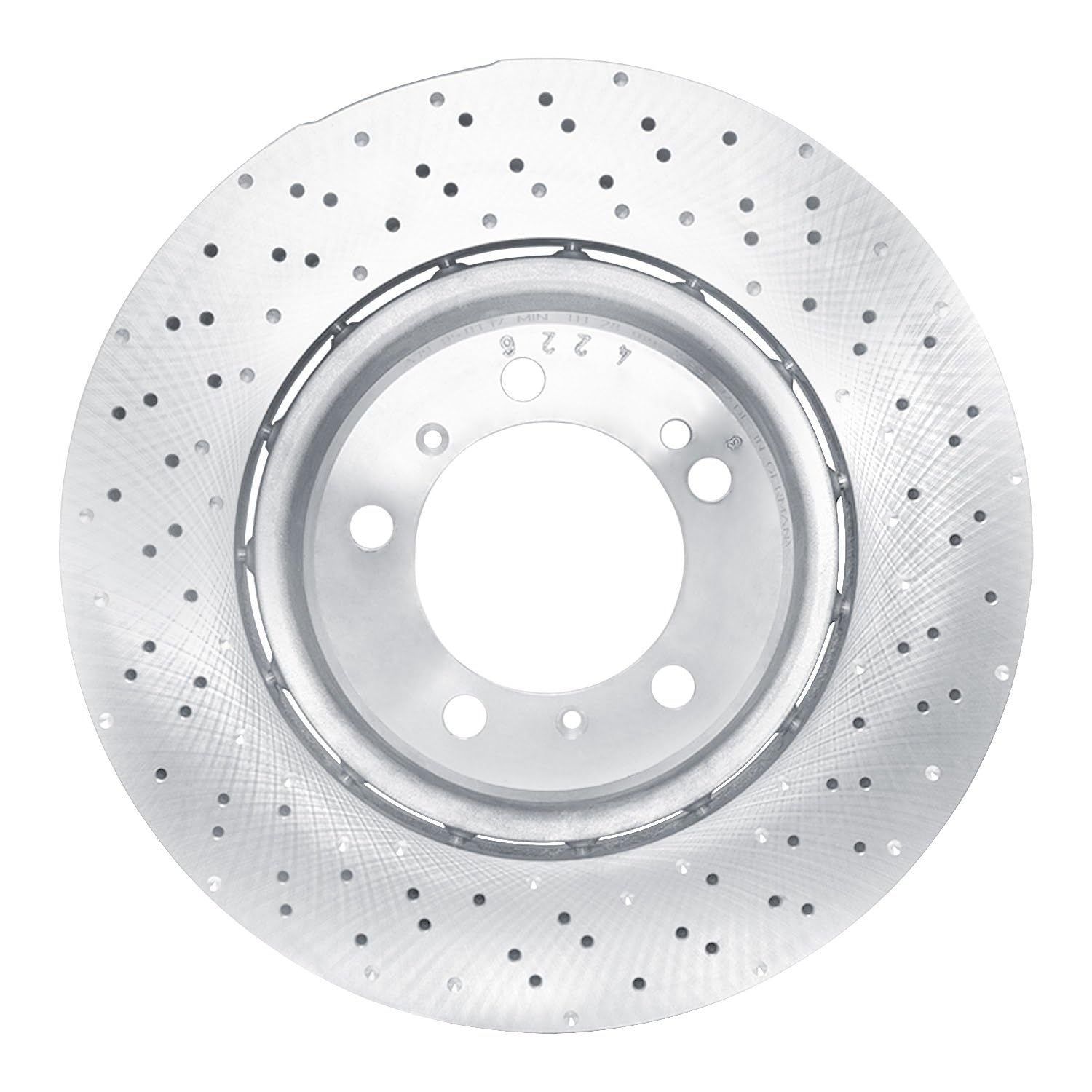 R1 Carbon Alloy GEOMET Series Rotor - Drilled PXP-02074DA