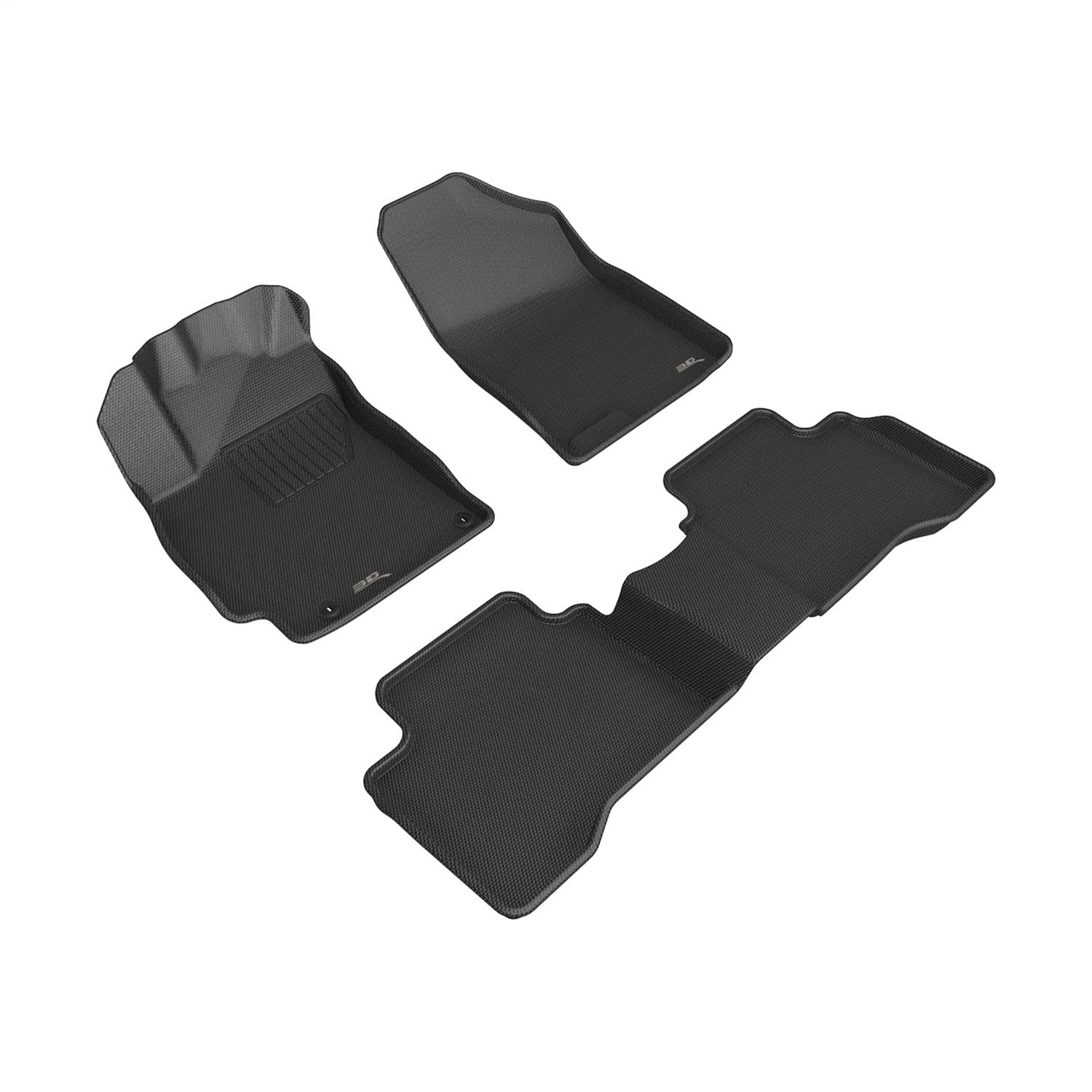 3D MAXpider HYUNDAI ELANTRA HYBRID 2021-2022 KAGU BLACK R2 (3PCS)