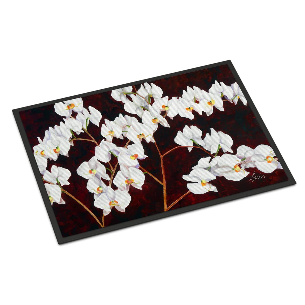 Orchids by Ferris Hotard Indoor or Outdoor Mat 24x36