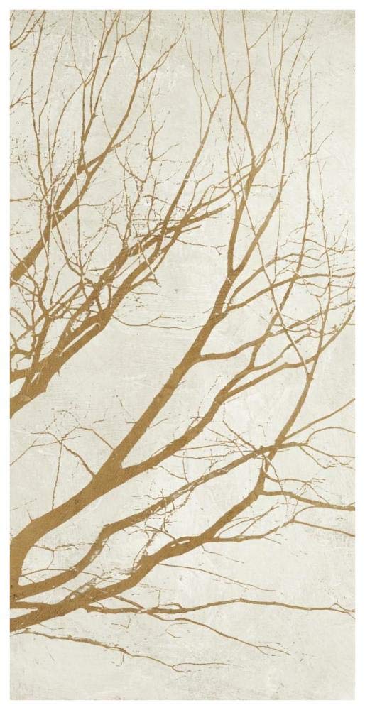Golden Tree III-Paper Art-38x74”