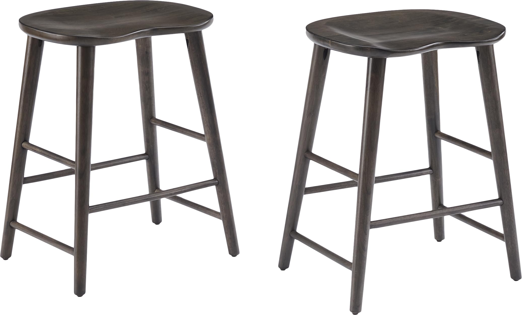 Maddox 2-Piece Counter Height Bar Stool Set- 2 Stools